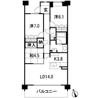 Floor: 3LDK, occupied area: 82.39 sq m, Price: 45,280,000 yen
