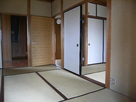 Other room space. 2F Japanese-style room ・ Western style room Stairs direction from