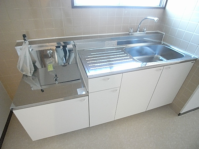 Kitchen. It was new! Stove is a bring-your-own