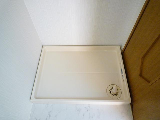 Wash basin, toilet. Washing machine Storage