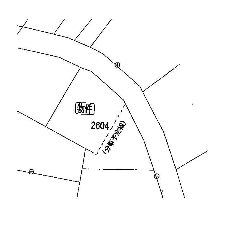 Compartment figure. Land price 25,800,000 yen, Land area 176.1 sq m