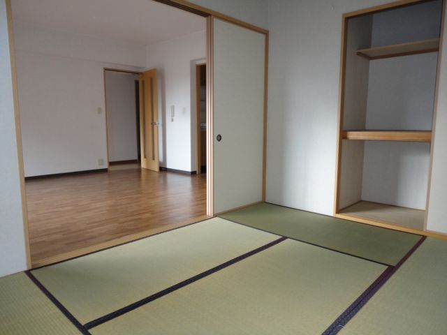 Living and room. Japanese-style room of calm atmosphere