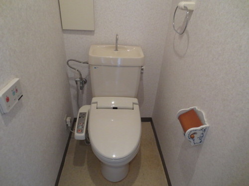 Toilet. Toilet with a wash function