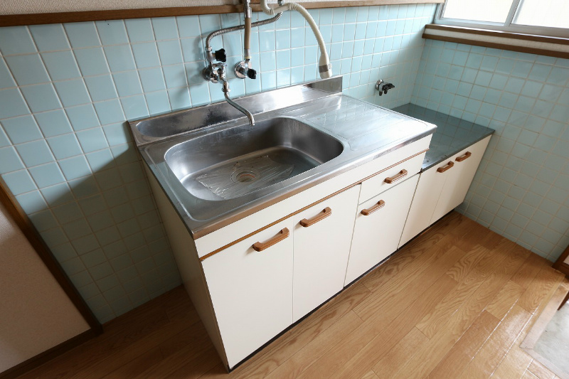 Kitchen. Kitchen with two-burner gas stove is put. 