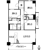 Floor: 3LDK + walk-in closet, the occupied area: 71.43 sq m, Price: 32,500,000 yen ・ 35.4 million yen