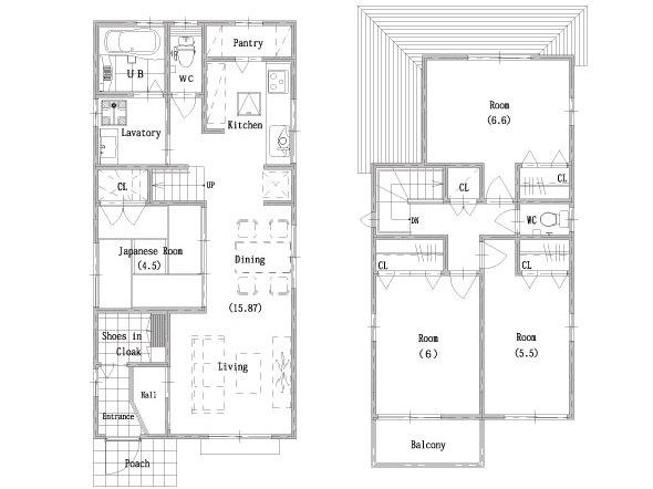 Other building plan example. No. 5 place reference plan