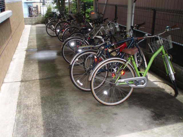 Other common areas. Place for storing bicycles