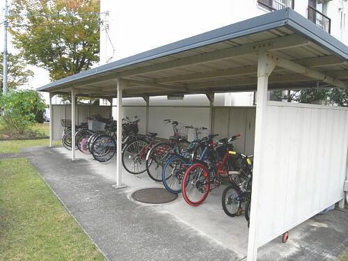 Other common areas. Bicycle parking space