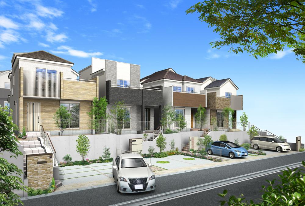 Rendering (appearance). South side compartment Rendering south side compartment is more than 48 square meters land area