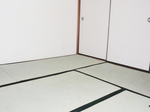 Non-living room. Indoor (July 2013) Shooting Japanese-style room 5.7 quires Exchange tatami mat, FusumaCho Kawasumi