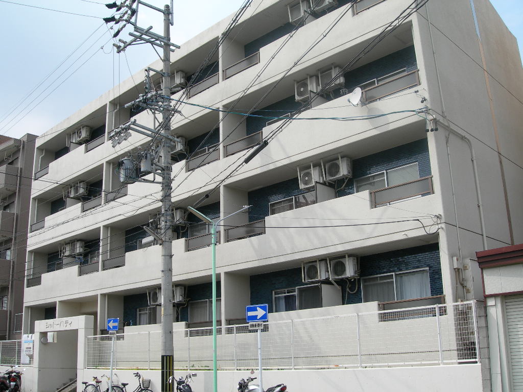 Building appearance. South-facing apartment