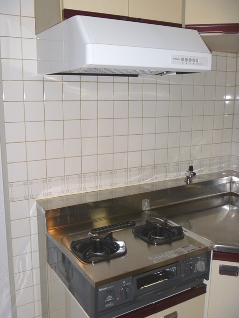 Kitchen. It is with gas stove (new)