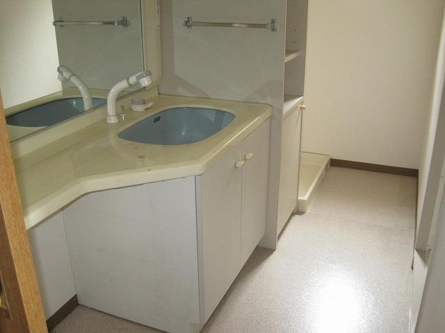 Wash basin, toilet. Indoor (September 2013) Shooting