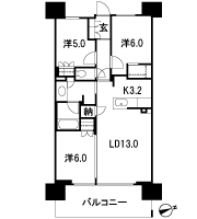 Floor: 3LDK, occupied area: 72.36 sq m, Price: TBD