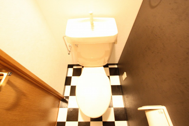 Toilet. Clean toilet.
