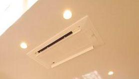 Cooling and heating ・ Air conditioning. It is an embedded type air conditioner. LDK is the refreshing impression.