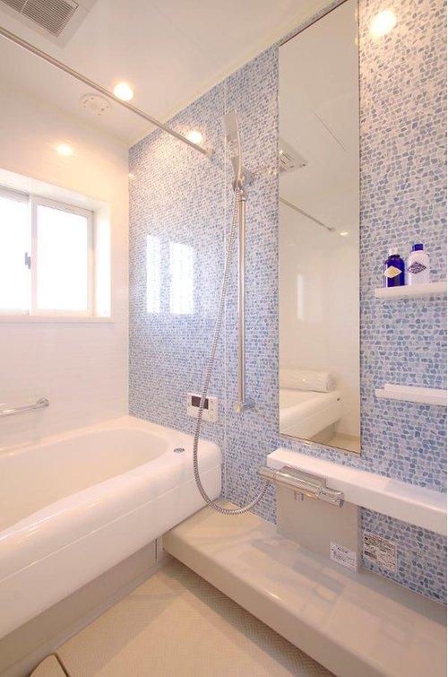 Bathroom. It is a specification to match the tiled of introspection.