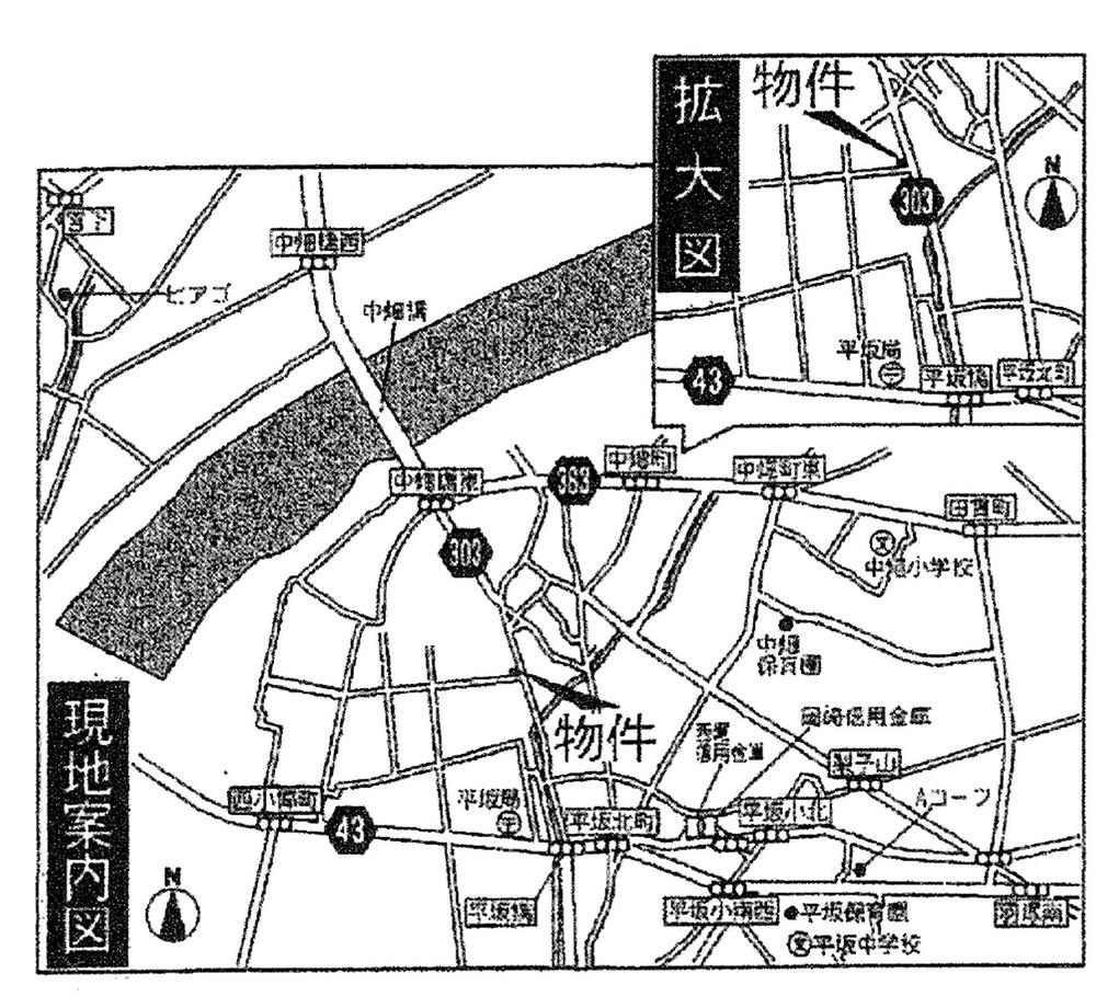 Local guide map