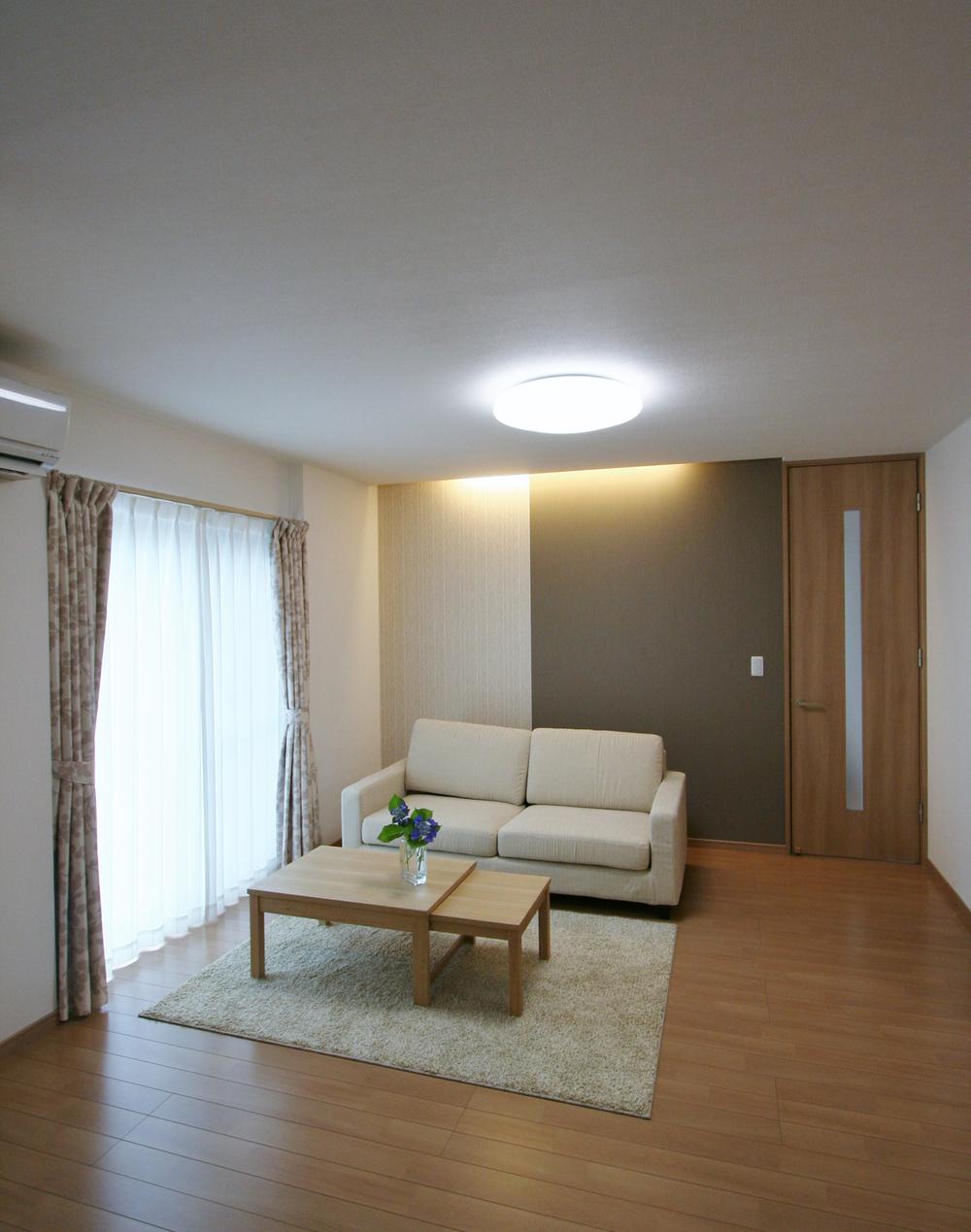 Living. LDK is spacious 24.8 Pledge of natural coordination. Living furniture, Air-conditioned. 