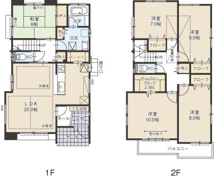 Floor plan. 510m until Nishio Municipal Yada nursery
