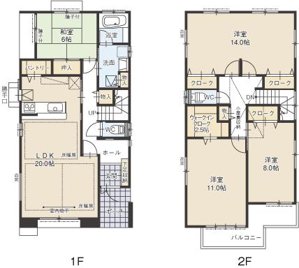 Floor plan. 510m until Nishio Municipal Yada nursery