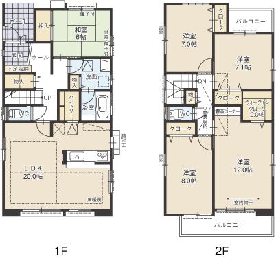 Floor plan. 510m until Nishio Municipal Yada nursery