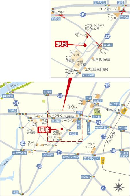Local guide map