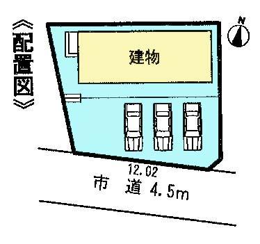 Compartment figure. 22,800,000 yen, 4LDK, Land area 169.29 sq m , Building area 99.38 sq m