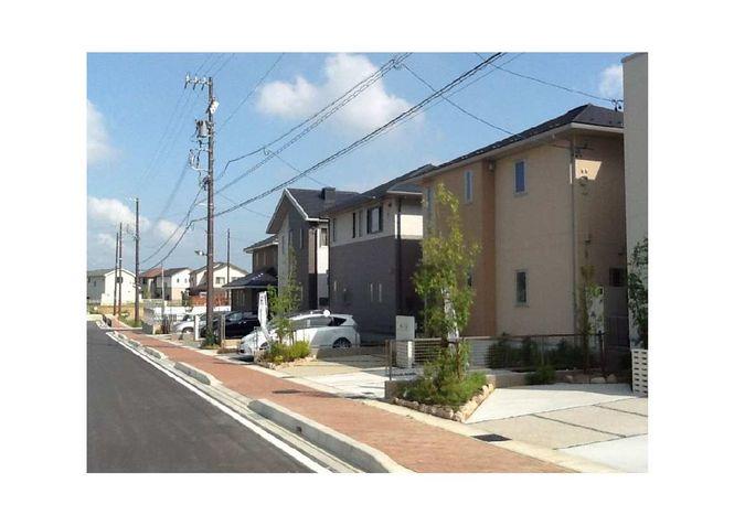 Other local. New comfortable cityscape is completed in Nishio City