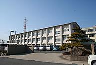 Junior high school. Nissin 1400m to the West Junior High School