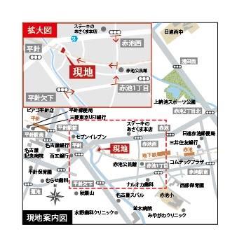 Local guide map