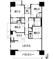 Floor: 4LDK, occupied area: 90.38 sq m, Price: TBD