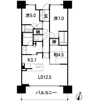 Floor: 3LDK, the area occupied: 76.3 sq m, Price: TBD