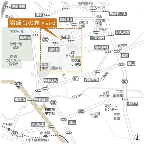 Local guide map
