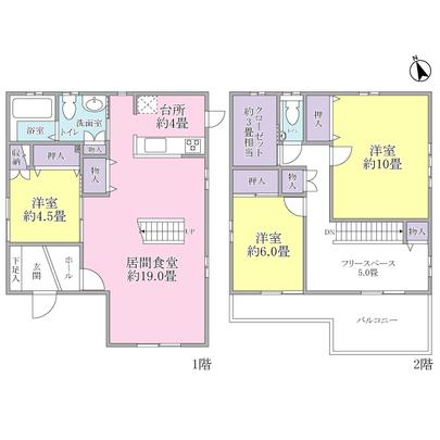 Floor plan.  [Floor plan] 3LDK type + storeroom