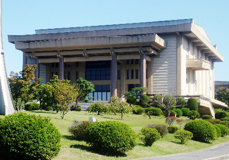 library. Aichi Gakuin University 1955m until the Library Information Center (library)