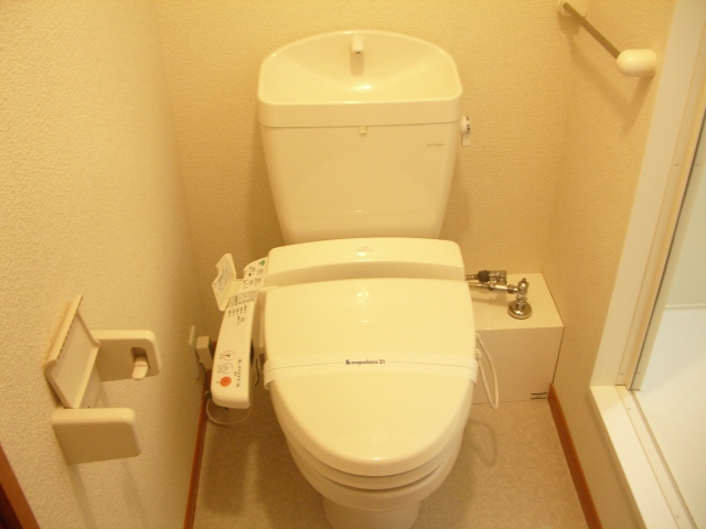 Toilet. With Washlet