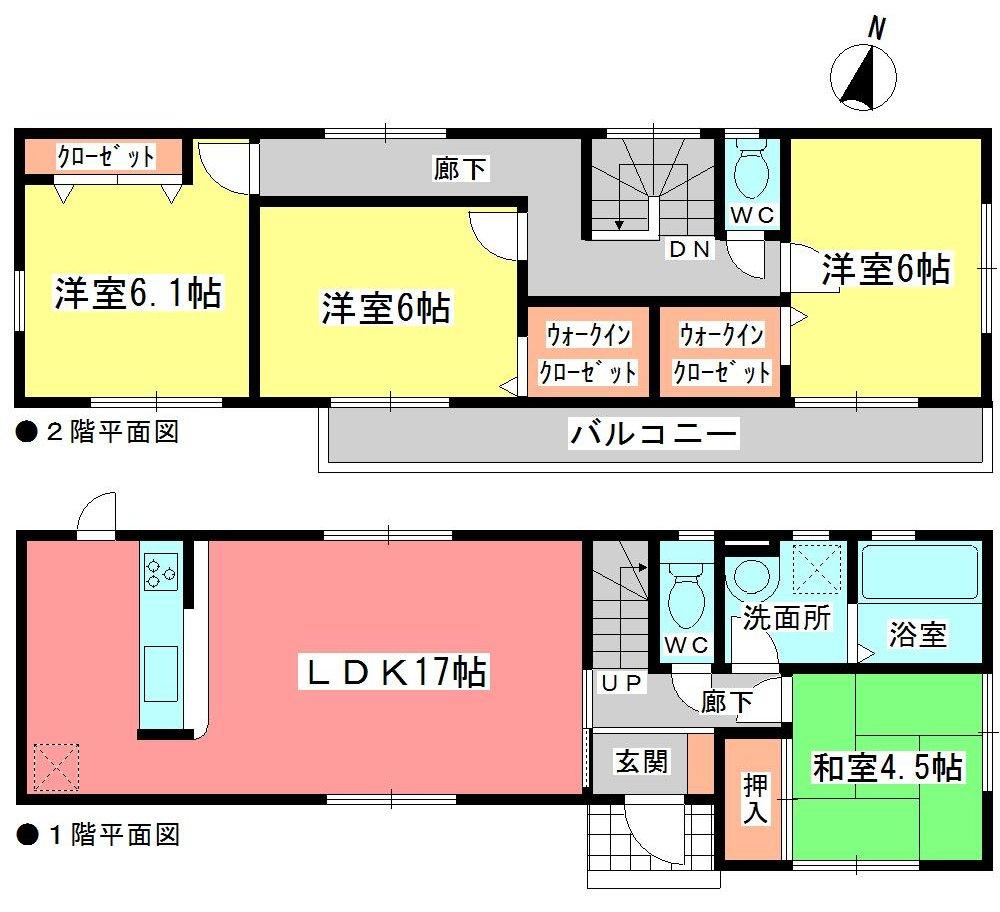 Floor plan. (8 Building), Price 30.5 million yen, 4LDK, Land area 235.49 sq m , Building area 99.38 sq m