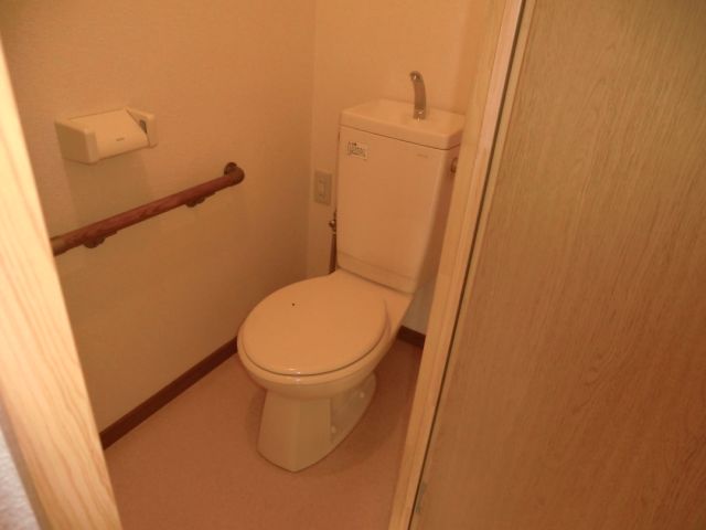 Toilet. A clean toilet