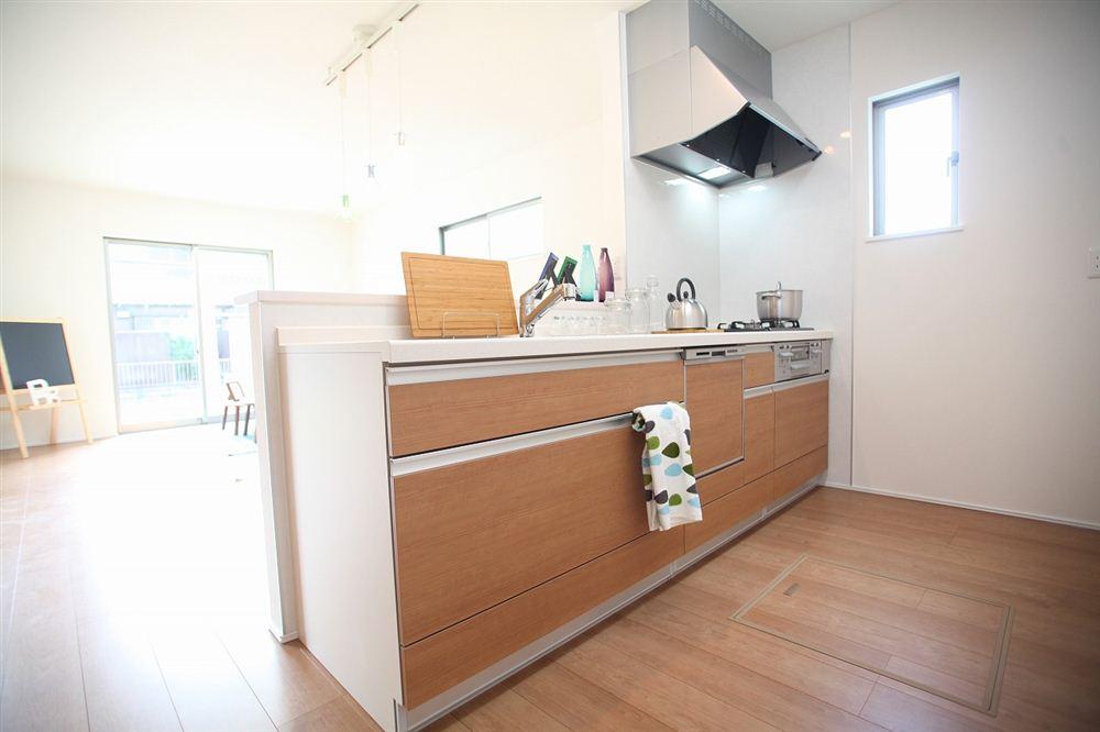 Kitchen. Indoor (September 2013) Shooting B-4 buildings Kitchen