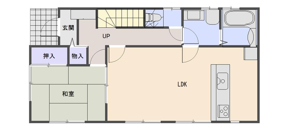 Floor plan. Price 26,800,000 yen, 4LDK, Land area 166.59 sq m , Building area 104.34 sq m