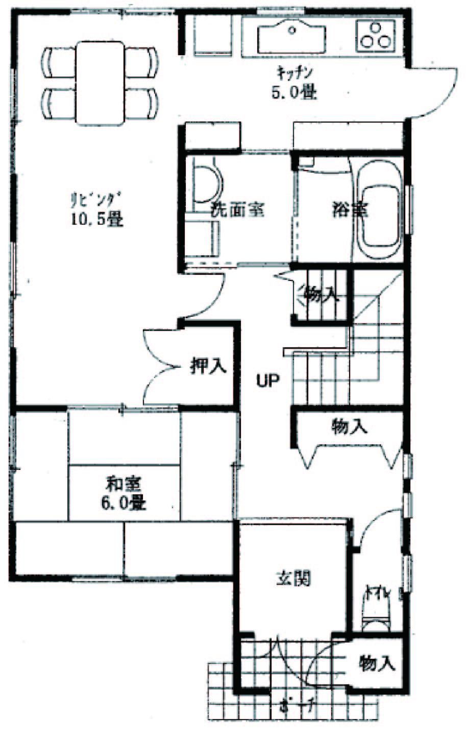 Floor plan. 25,800,000 yen, 4LDK, Land area 166.16 sq m , Building area 105.57 sq m 1 floor