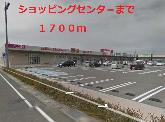 Shopping centre. 1700m until the MAX value (shopping center)