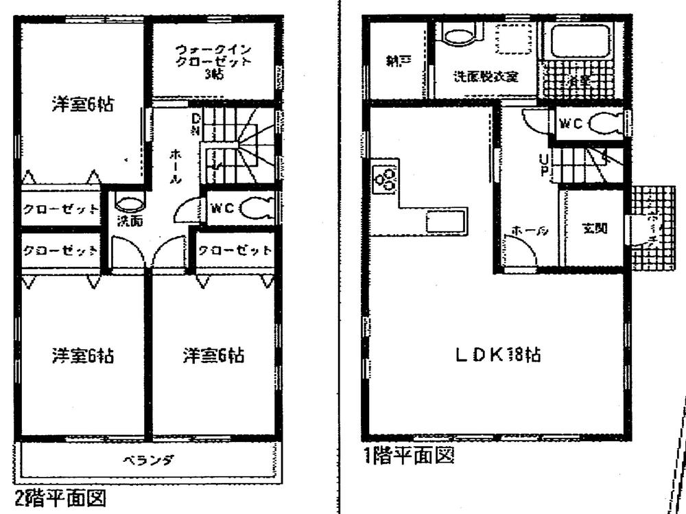 Floor plan. 36 million yen, 3LDK + 2S (storeroom), Land area 153.6 sq m , Building area 99.38 sq m