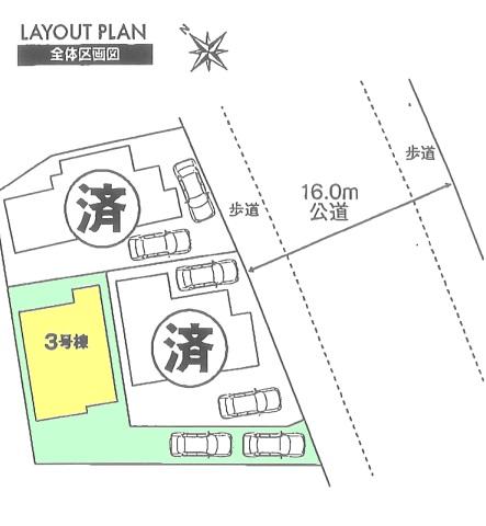 Compartment figure. 31,800,000 yen, 4LDK, Land area 129.98 sq m , Building area 97.5 sq m