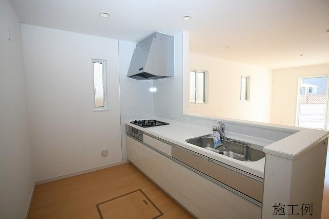 Kitchen. Example of construction