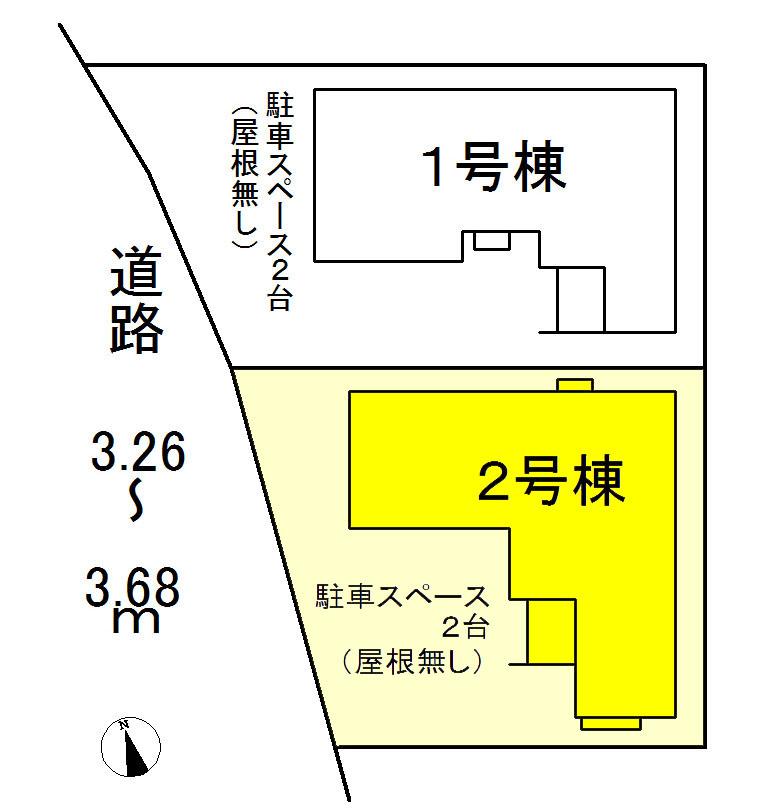 Compartment figure. 30,800,000 yen, 4LDK, Land area 115.72 sq m , Building area 95.66 sq m