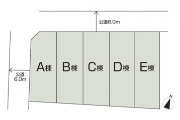 Compartment figure. 36,900,000 yen, 4LDK, Land area 122.3 sq m , Building area 108.36 sq m compartment view