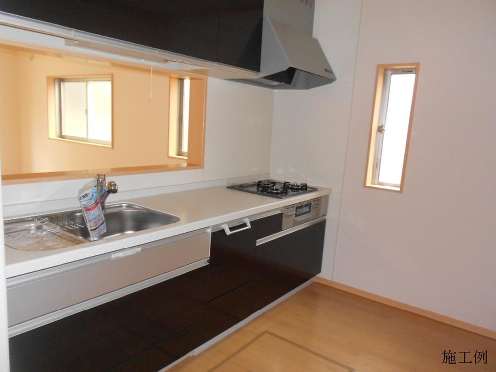 Kitchen. Example of construction