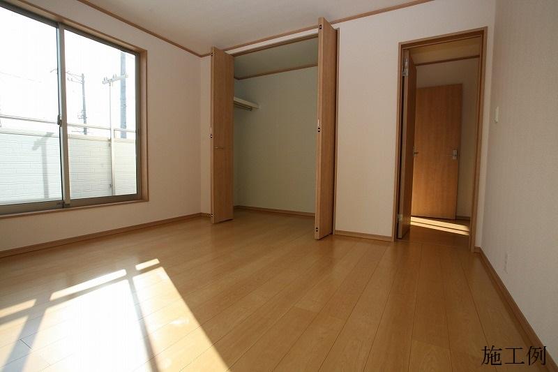 Non-living room. Example of construction